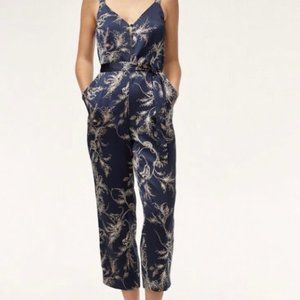 Little Moon x Aritzia Printed Petunia Jumpsuit - Size 4/Small